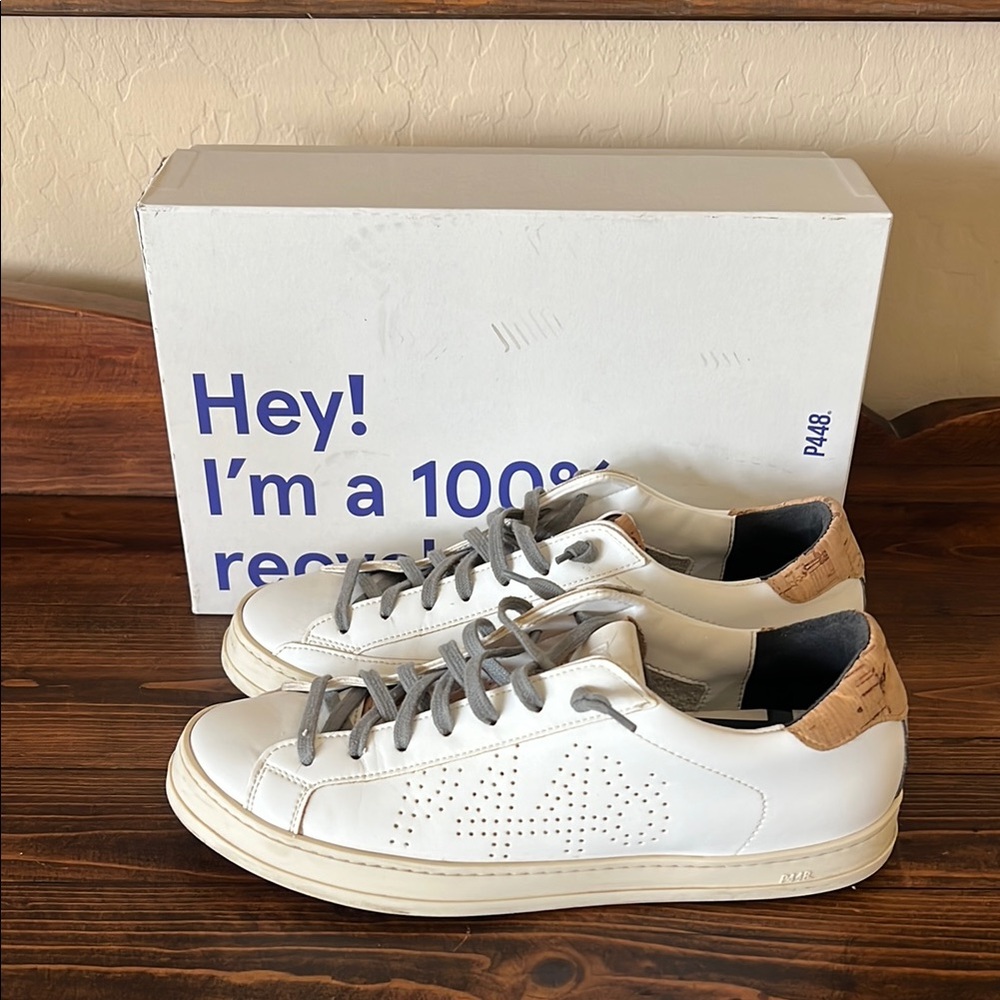 P448 Women’s Size 9 John Veg/Cork Shoes